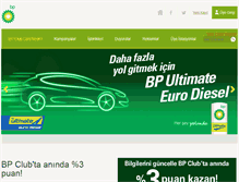 Tablet Screenshot of bpclubcard.com